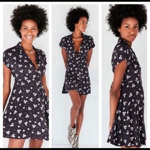 Urban Outfitters Kimchi Blue Floral Skater Dress